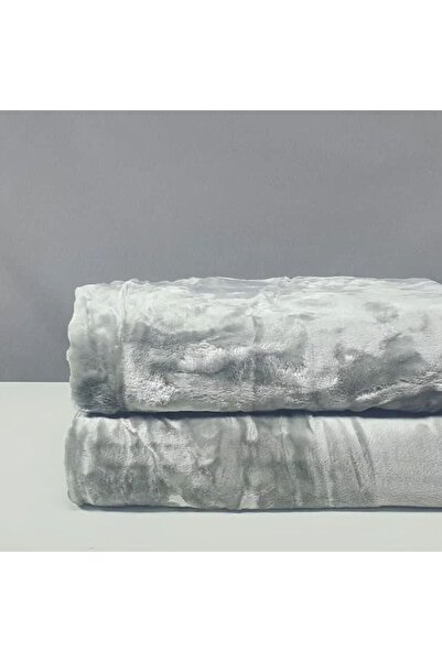 Reiashn Heavy winter warmth blanket, light gray, double