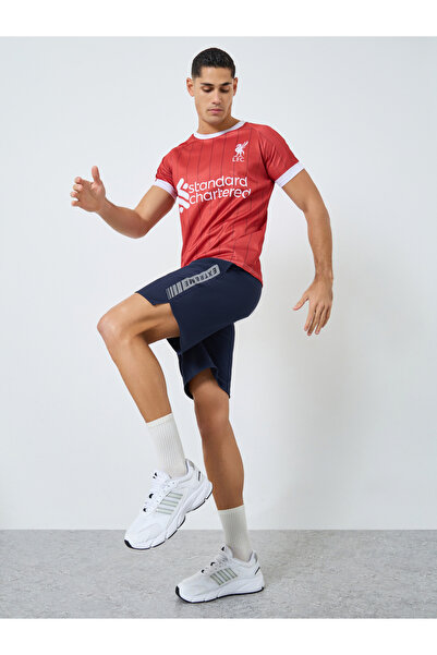 Styli Men Workout Shorts with Print Detail