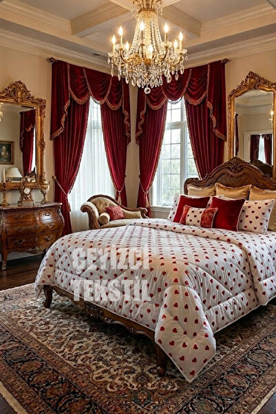 Çt Çeyizci Tekstil Double silicone quilt 2.5 kg 195x215cm