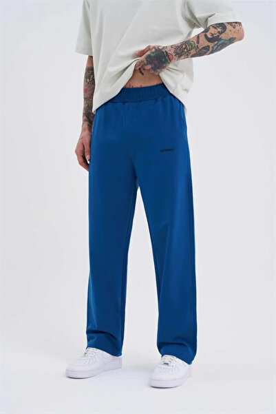 Machinist Ανακουφιστικό φαρδύ παντελόνι φούτερ Indigo