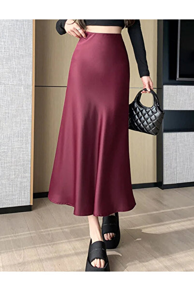 Sheya Shein skirt, cherry red