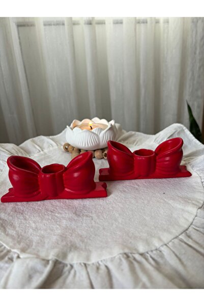 FLAME CANDLE HANDMADE CANDLES Pinterest Tasarımı 2 Adet Fiyonk Şamdan , Dekor...