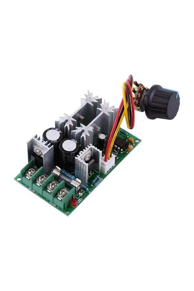 AEK-Tech DC Motor Hız Ayarlayıcı Regülatör 12V24V36V48V PWM controller 20A Cu...