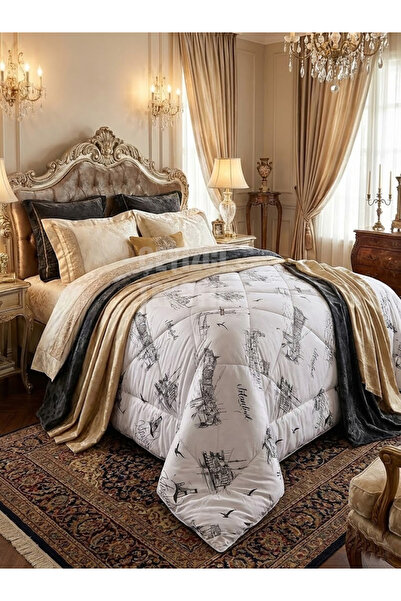 Çt Çeyizci Tekstil Double silicone quilt 2.5 kg 195x215cm