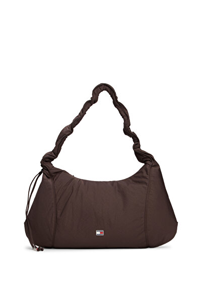 Tommy Hilfiger Women Brown Casual Bead Charm Crossbody Bag