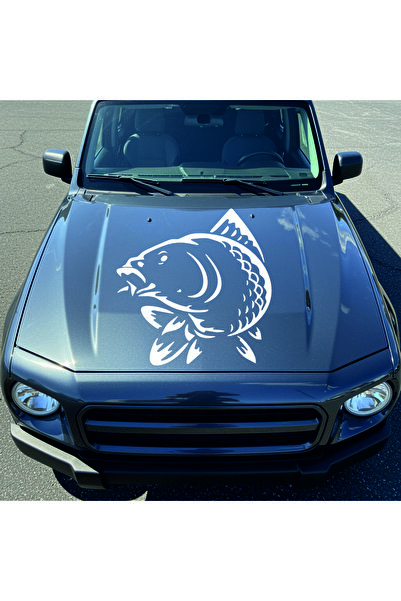 StickITsibiu Big Fish – 4×4 Off-Road Car Sticker – Dimensions 30x24 cm.