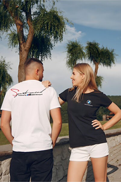 VİZYON İKRA Bmw m Sport Printed Unisex Basic T-Shirt - All Age Groups