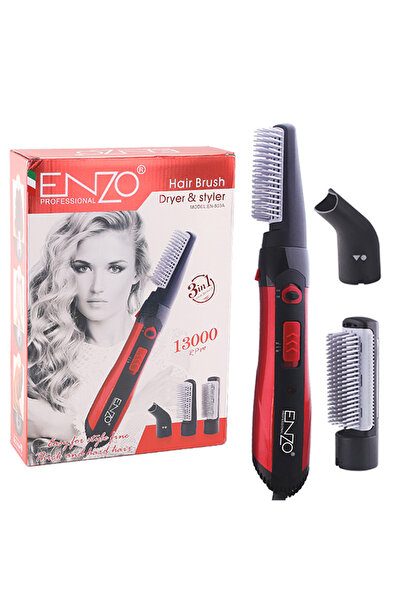 Enzo Professional Enzo EN-503A Hair Brush Dryer – 3 in 1 Hot Air Styler