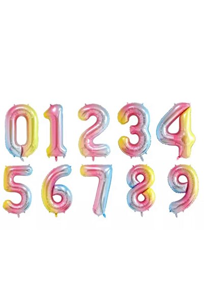 OEM Set Baloane Folie Cifre 0-9,100 cm