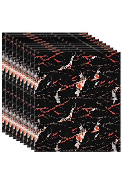 SDEPOT Set de 10 plăci de tapet S DEPOT®, 2mm, 60x60cm, imitație de marmură, ...