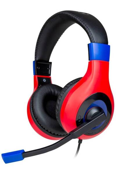 Nacon Căști de gaming stereo V1 Roșu închis/Albastru închis - Nintendo Switch