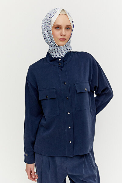 Setrms Çift Cepli Lyocell Gömlek