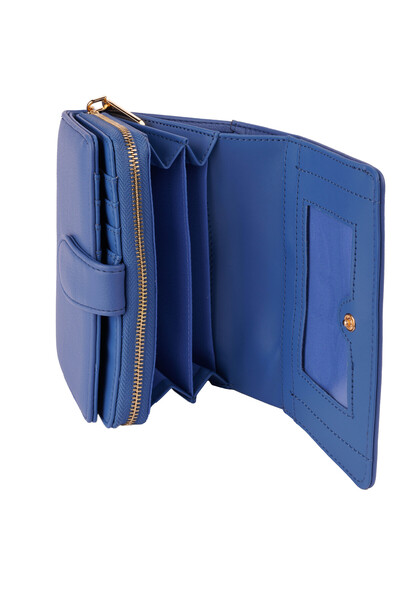 Sagrada Catalana Calvera Portofel damă – albastru, PU