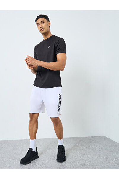 Styli Men Workout Shorts with Print Detail