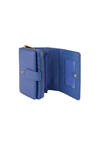 Sagrada Catalana Calvera Portofel damă – albastru, PU