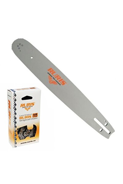 RURIS Pachet lamă și lanț pentru drujbă 30 cm, 3/8" pico, 45 dinți, 1,3 mm - ...