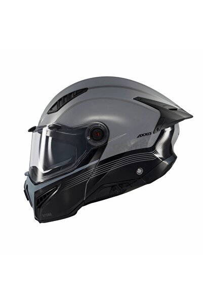 AXXIS GHOSTFİGHTER SV BİTONE C2 GRİ ÇENE AÇILIR KASK