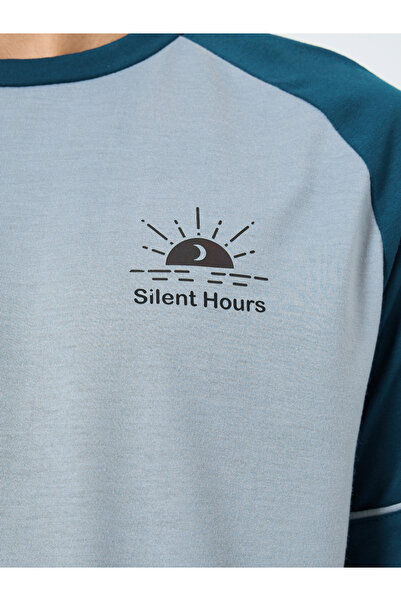 Styli Men Relaxed Fit Raglan Sleeve T-Shirt and Shorts Set