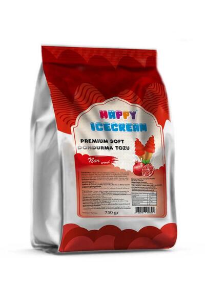 happyicecream Premium Nar Soft Dondurma Tozu 750 gr