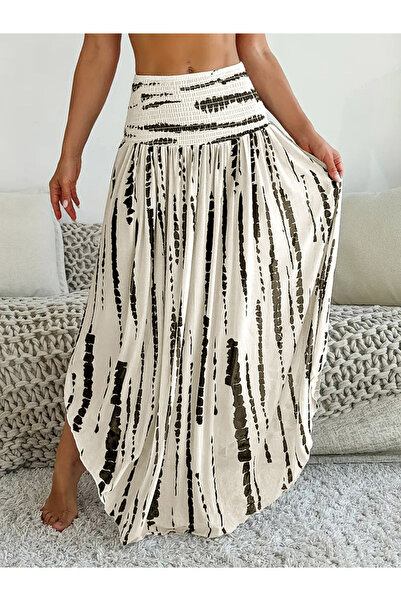 Take Two By Styli Women A-Line Printed Maxi Skirt
