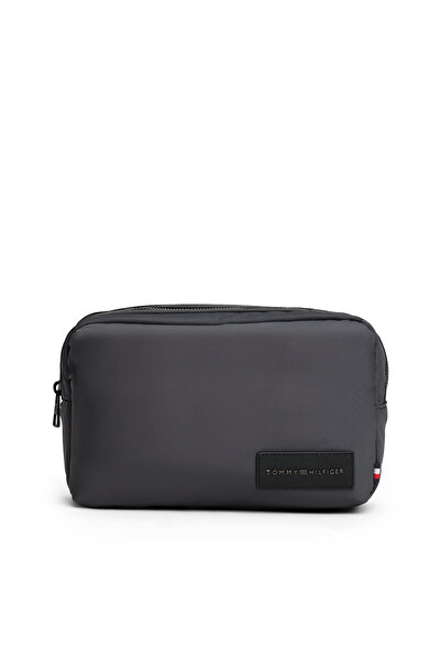 Tommy Hilfiger Men Grey Repreve Washbag