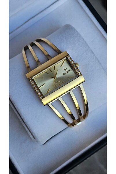 Raymond Rym-1142 Quartz Band Model Women's Wristwatch - 2 Years Warranty Gold