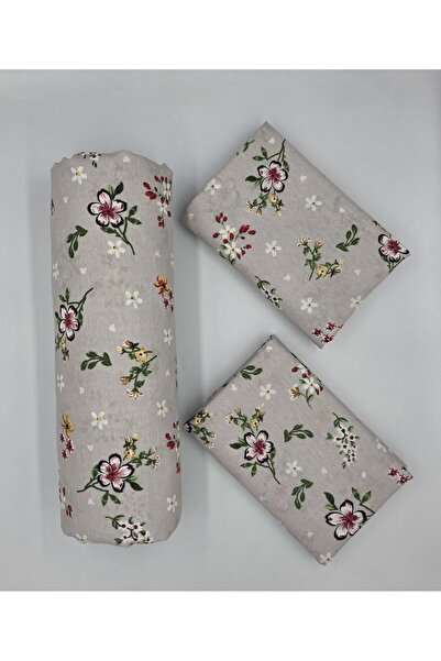 pınarhome collectıon Fabric Fitted Sheet for Pad Beds + Pillow Case with Cover (Corner Depth 30 Cm) New Season***