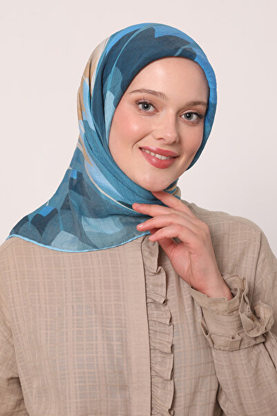 LuvenSara Καλοκαιρινό κασκόλ με σχέδιο μπατίκ