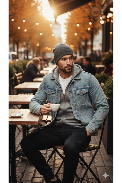 SİSTEM PELUŞ Men's Beret – Minimal & Comfortable Fit