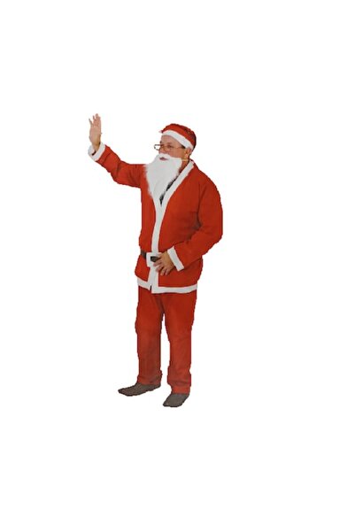 OEM Santa Claus Costume, universal size, 5 pieces, adults