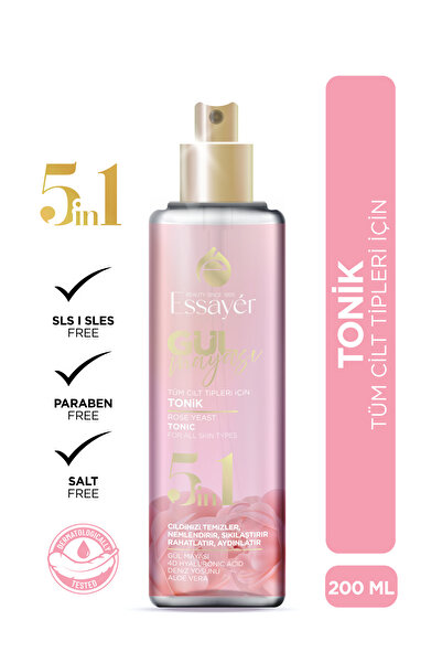 ESSAYER Gül Mayası Gözenek Sıkılaştırıcı Aydınlatıcı ve Arındırıcı %100 Saf G...