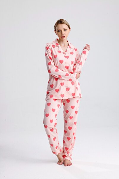 Yeni İnci İç Giyim ΒΑΜΒΑΚΙΝΟ ΣΕΤ ΠΙΤΖΑΜΑΣ 5007