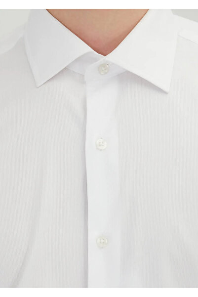 Ramsey White Regular Fit Woven Classic 100% Cotton Shirt