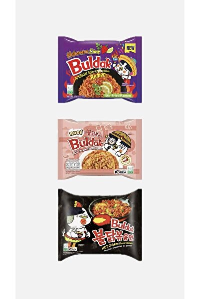 buldak Ramen 3'lü kombo