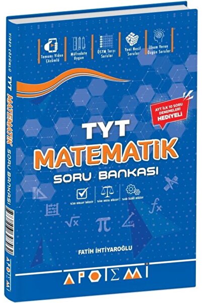 Anla Kazan Yayınları Apotemi 2026 TYT Matematik Soru Bankası
