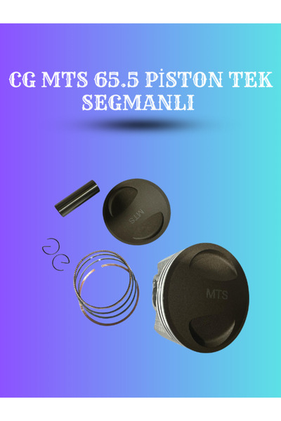 CTR CG MTS 65.5 mm Piston Tek Segmanlı – Üst Kapak ve Segman Seti