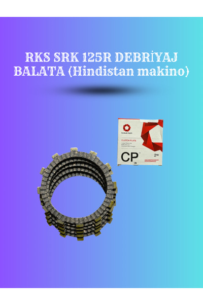 CTR RKS SRK 125R Debriyaj Balata Seti – Makino Tip 2W Kavrama Balataları
