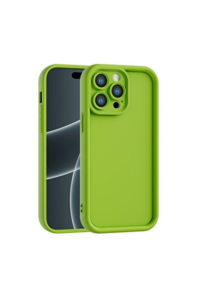 Vissona iPhone 13 Pro Kılıf – Kamera Çıkıntılı – Mat Silikon Telefon Kılıfı