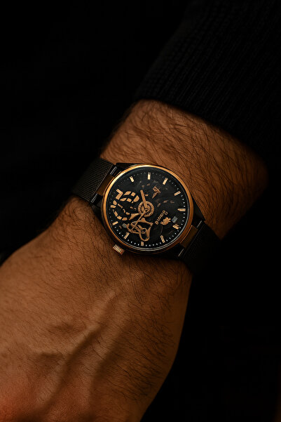 G Sport POLO Ghost Themed Trankskapan Wicker Men's Wristwatch