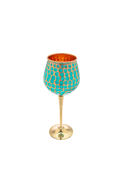 ARANA Copper wine glass Emerald 450 ml