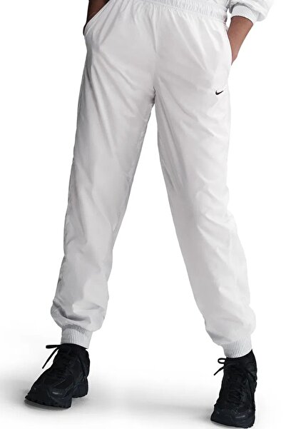 Nike Otg Uv Essential Classic Woven Pant. Loose Fit Elastic Cuffed Mesh Lined Women's Casual Tracksuit