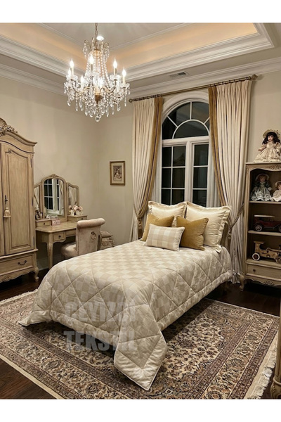 Çt Çeyizci Tekstil Single Silicone Quilt 2kg 155X215Cm