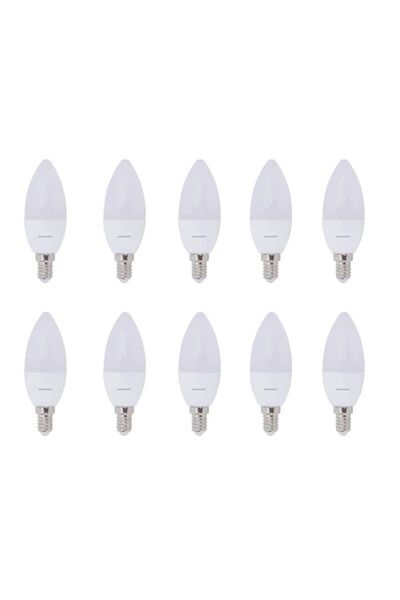 Blaupunkt Set of 10 LED bulbs C37-2, E14, 8 W, A+, 40W, 4000 K, neutral light