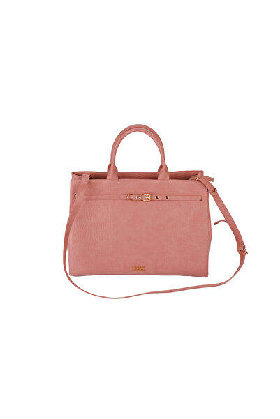 Sagrada Catalana AURORA Geantă Damă Roz PU Premium,