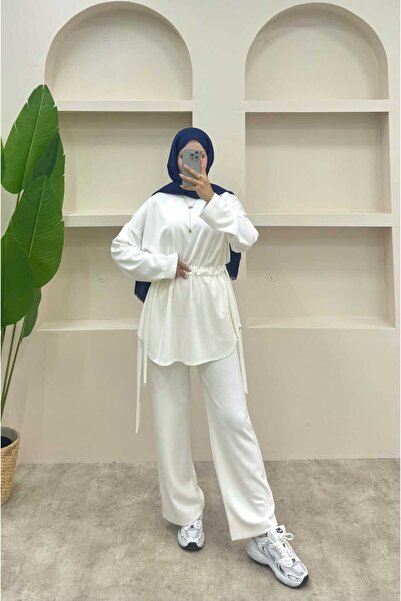 lurex moda Side Tie Set