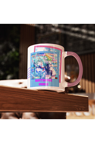 Kupabaskıcısı Project Sekai Hatsune Miku Porcelain Mug Cup – Anime Design – Double-Sided Printing