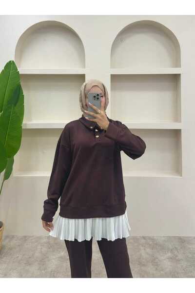 lurex moda Pleated Suit