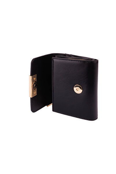 Sagrada Catalana MAVIQUE JH6350 Women's Wallet Black – 100% PU