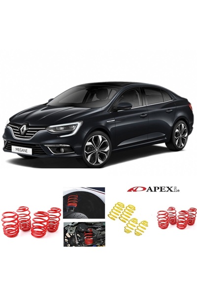 X POWER TUNİNG RENAULT MEGAN 4 2016-2020 APEXİ 4.5 CM HELEZON SPOR YAY