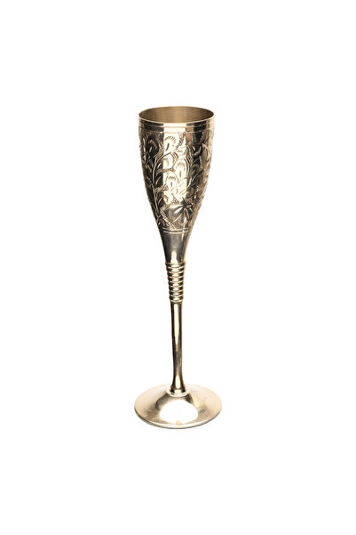 ARANA Brass champagne glass